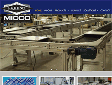 Tablet Screenshot of miccolucent.com